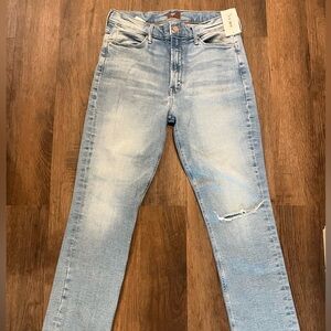 MOTHER Light blue straight Jeans (NEW WITH TAGS)